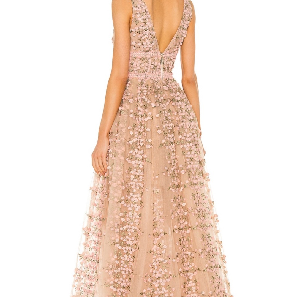 Bronx and Banco Rose Megan Maxi Dress